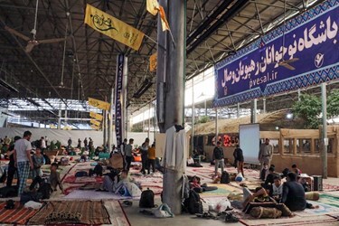 آغاز آیین بزرگترین اعتکاف جوانان کشور در شیراز آغاز آیین بزرگترین اعتکاف جوانان کشور در شیراز