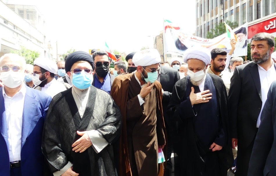 تجلی شاخصه «أَشِدَّاءُ عَلَى الْکُفَّارِ» مسلمانان در روز جهانی قدس تجلی شاخصه «أَشِدَّاءُ عَلَى الْکُفَّارِ» مسلمانان در روز جهانی قدس