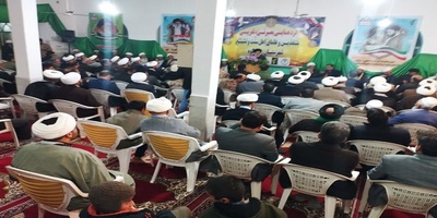 برگزاری گردهمایی علمای اهل سنت و تشیع در شهرستان زیرکوه