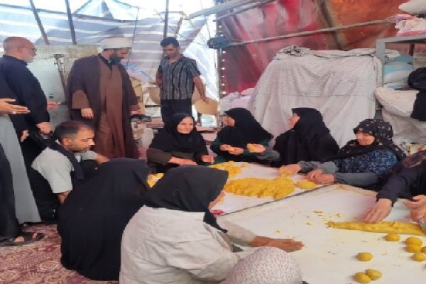 کلوچه‌های شیرین خدمت؛ نذر عاشقانه خادمان خراسان جنوبی در کاظمین