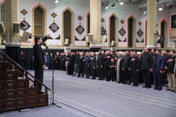 مراسم عزاداری سید و سالار شهیدان(ع) در حسینیه امام خمینی(ره)