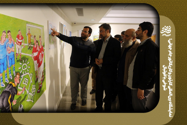 نمایشگاه بین‌المللی کارتون و کاریکاتور جام جهانی؛ شوخی با فوتبال