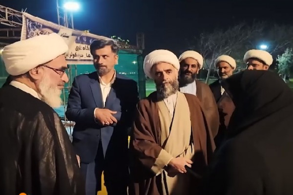 بازدید امام جمعه و مدیرکل تبلیغات اسلامی از مواکب سواحل بوشهر