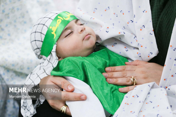 مراسم «شیرخوارگان حسینی» در سراسر کشور