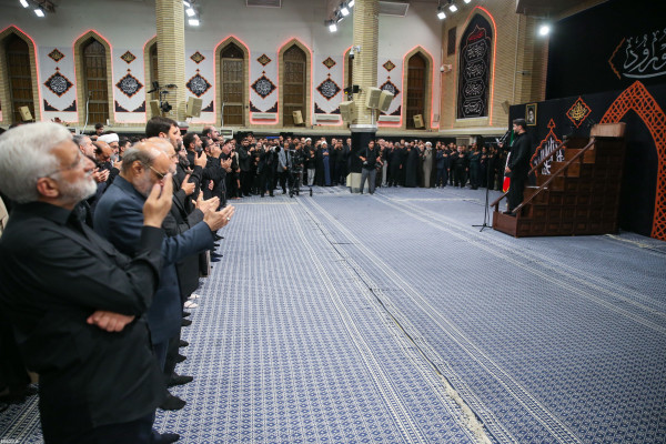 مراسم عزاداری سید و سالار شهیدان(ع) در حسینیه امام خمینی(ره)