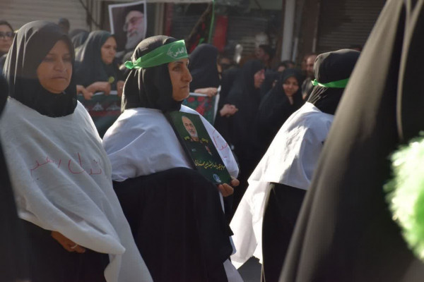 دسته عزاداری «یوم الزینب» در زنجان برگزار شد