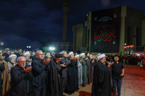 ارگ علیشاه و مصلی تبریز سیاهپوش شام غریبان شهدای کربلا