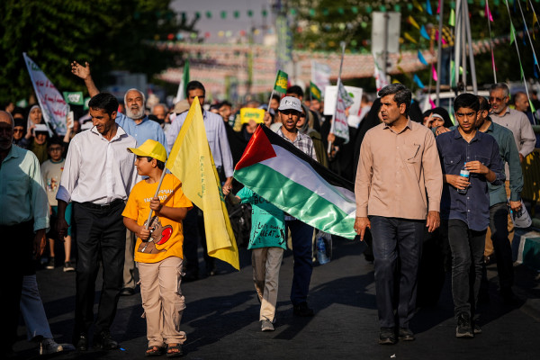Kilometer-long Ghadir March