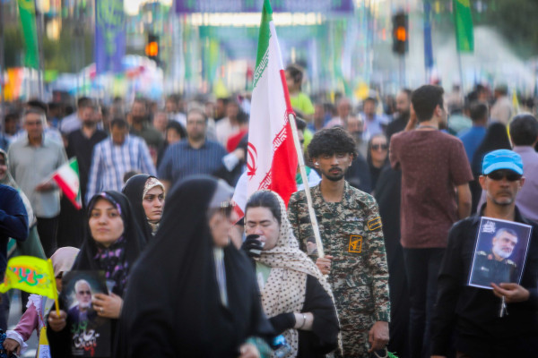 مسيرة الغدير التي امتدت كيلومترات