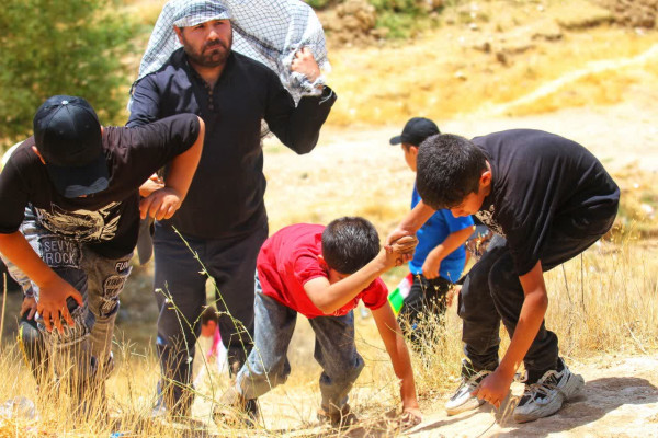 مراسم پیاده روی جاماندگان اربعین در یاسوج برگزار شد