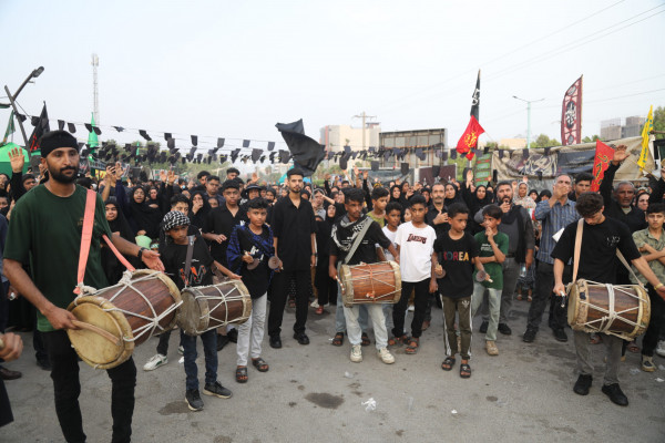 مراسم جاماندگان اربعین حسینی در بندرعباس