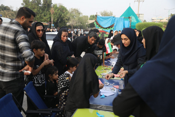 مراسم جاماندگان اربعین حسینی در بندرعباس