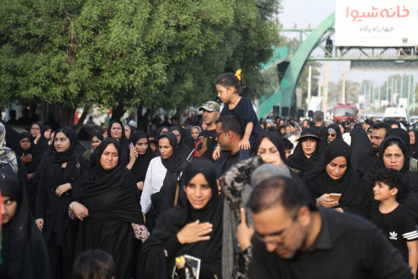 مراسم جاماندگان اربعین حسینی در بندرعباس