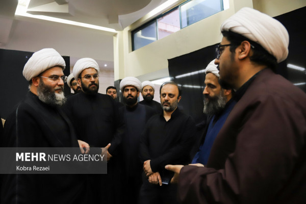 بازدید رئیس سازمان تبلیغات اسلامی از موکب‌های رسانه‌ای در مشهد