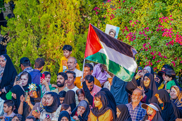 Celebración de Mahfel en el mausoleo de Hafez en Shiraz