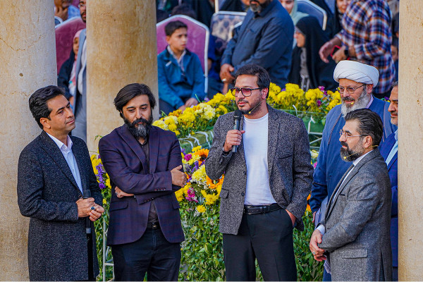 Celebración de Mahfel en el mausoleo de Hafez en Shiraz