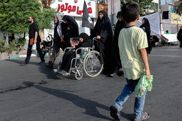 La ceremonia de los «Rezagados de Arbaín» en Irán