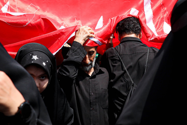 La ceremonia de los «Rezagados de Arbaín» en Irán