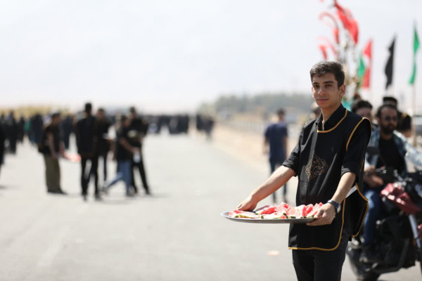 گزارش تصویری مراسم جاماندگان اربعین