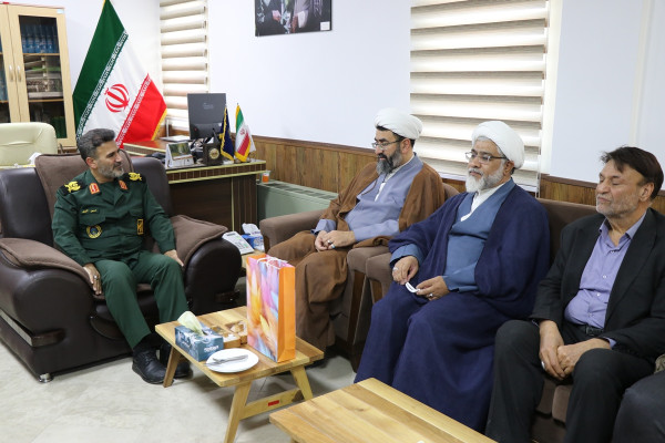 دیدار مدیرکل تبلیغات اسلامی با فرمانده جدید سپاه حضرت جوادالائمه (ع)