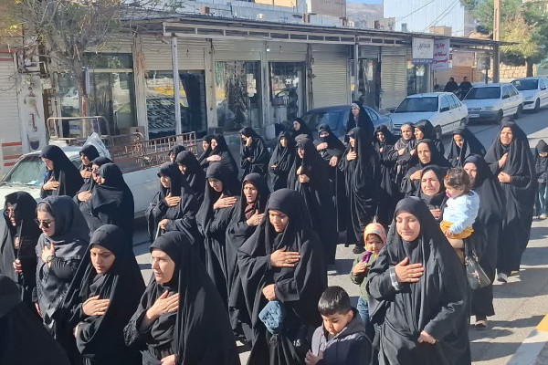 حضور پرشور بانوان بدره ای در ایام فاطمیه