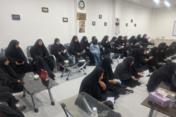 حضور پرشور بانوان بدره ای در ایام فاطمیه