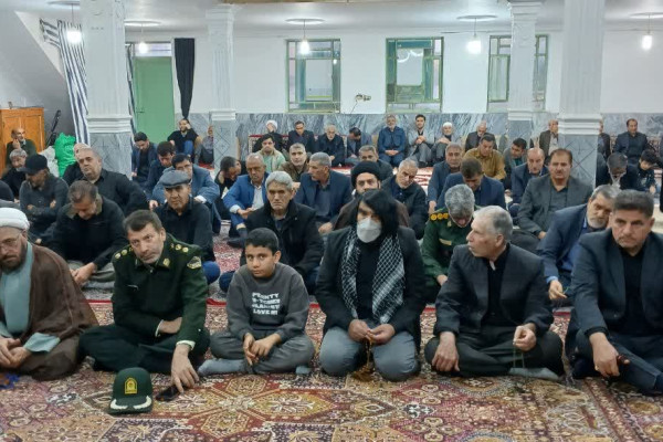 برگزاری مراسم شهادت حضرت فاطمه زهرا ( س) در مسجد فاطمه زهرا ( س) شهرستان دره‌شهر