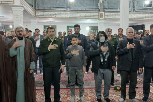 برگزاری مراسم شهادت حضرت فاطمه زهرا ( س) در مسجد فاطمه زهرا ( س) شهرستان دره‌شهر
