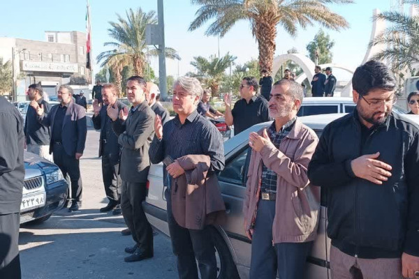 برگزاری مراسم دستجات عزاداری در شهرستان مهران