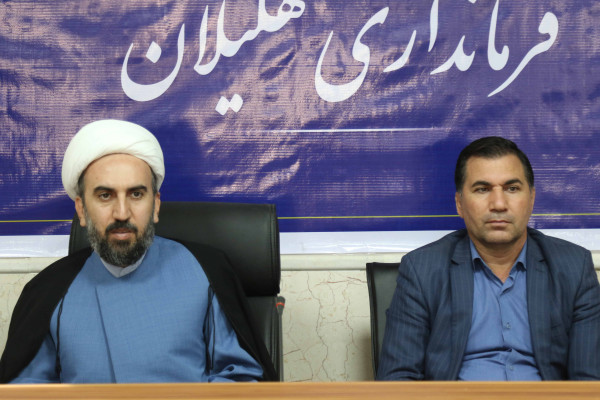 حضور مدیرکل تبلیغات اسلامی استان ایلام در شهرستان هلیلان