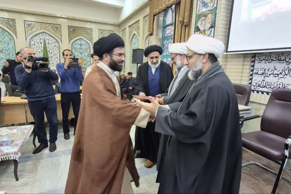 آیین سنگرسپاری مدیرکل تبلیغات اسلامی استان