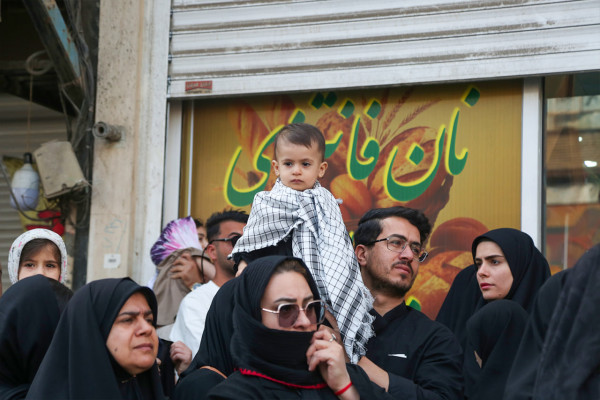 تجمع مردم اهواز در سوگ رهبر انقلاب