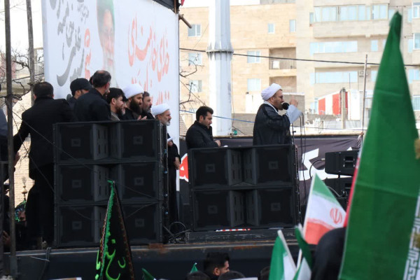 اجتماع عظیم مردم دارالارشاد اردبیل در خونخواهی رهبر شهید