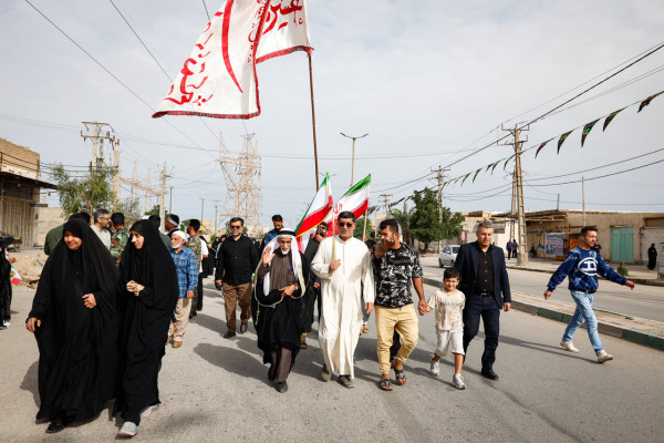 تشییع دریابان شهید تنگسیری در آبادان