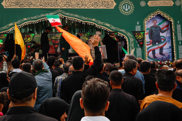 تشییع دریابان شهید تنگسیری در آبادان