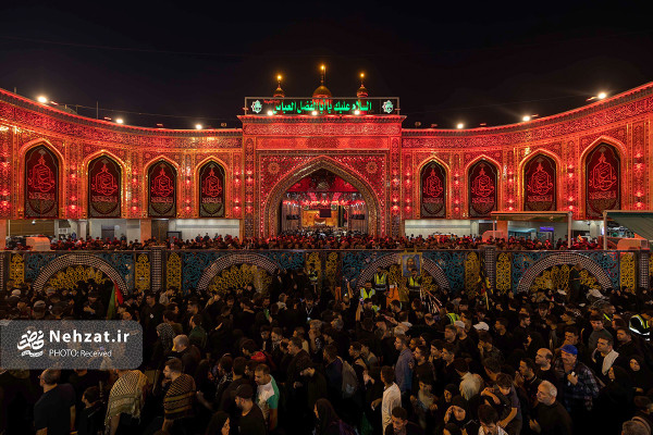مراسم اربیعن حسینی در بین‌الحرمین برگزار شد