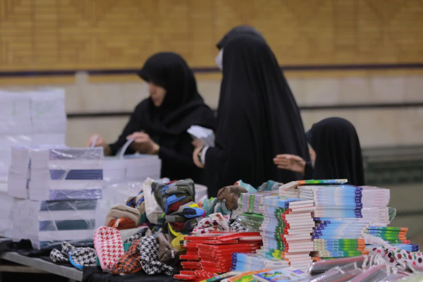 پویش «از جنس مهر برای ماه مهر» ؛ توزیع 550 بسته آموزشی