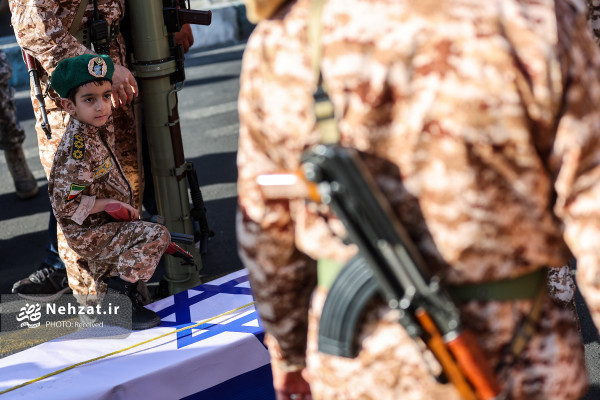 «ایران کے لیے قربانی» کے 313 ہزار رضاکاروں کی بڑی فوجی مشق منعقد ہوئی