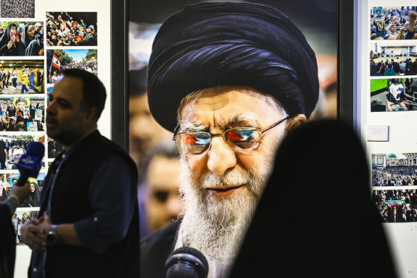 افتتاح نمایشگاه عکس با طوفان الاقصی