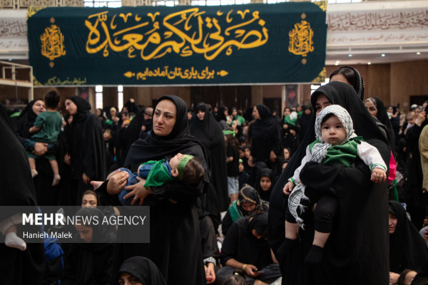 مراسم «شیرخوارگان حسینی» در سراسر کشور