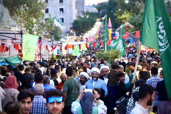 حضور رئیس سازمان تبلیغات اسلامی در مهمانی امت احمد